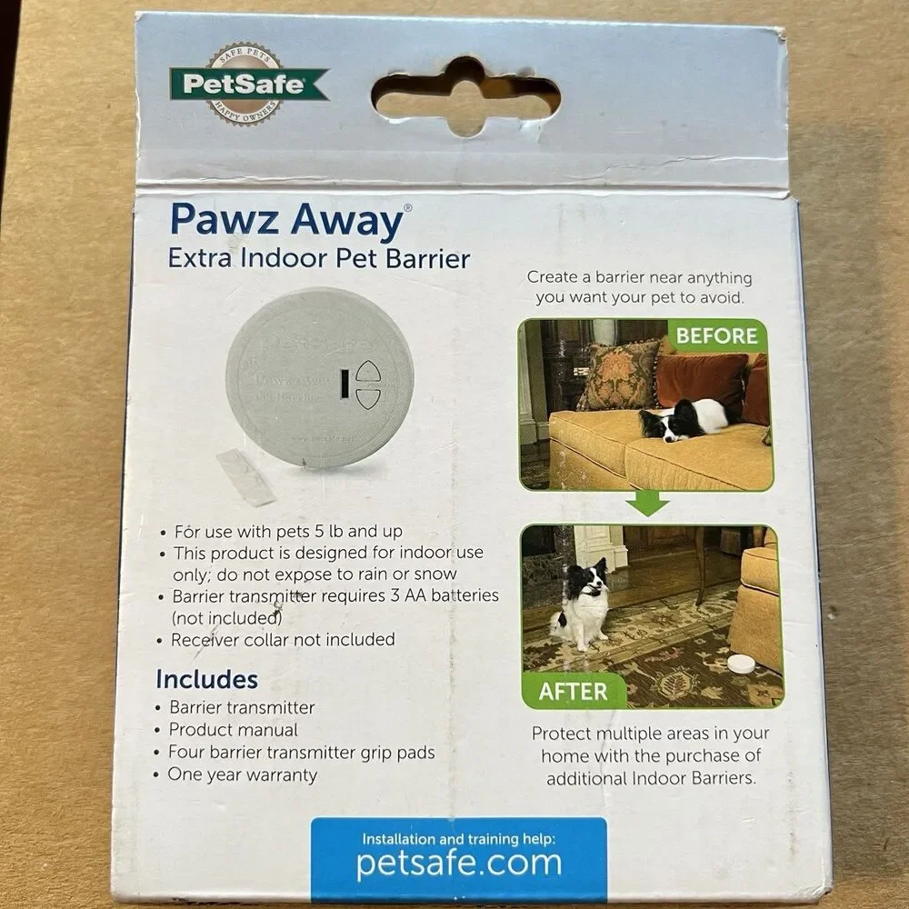 PetSafe Pawz Away EXTRA Indoor Pet Barrier Wireless Model ZND-1000 Open Box